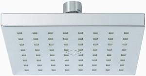 Soffione quadro abs cm 15