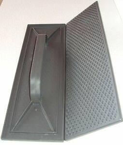 Frattone in plastica rosso/arancio cm 14x44