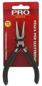 Mini pinza per elettronica curva