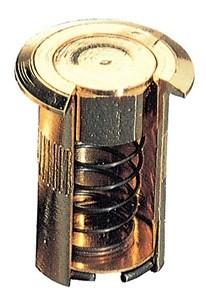 Alloggio ottone per porta Ø 20