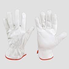 Guanto fiore bianco tg 10