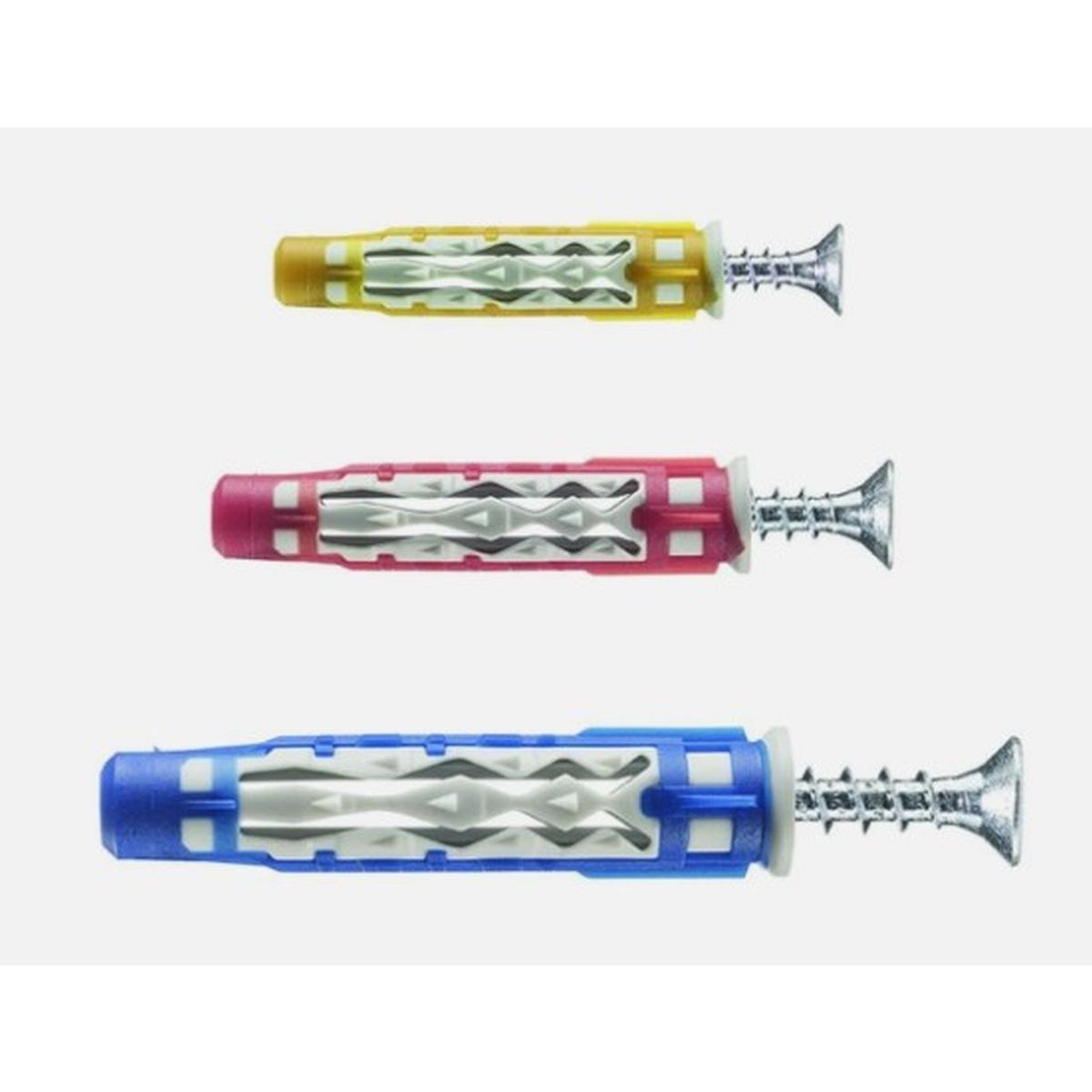 Tassello c/vite bluefix Ø 8x50 mm pz 50