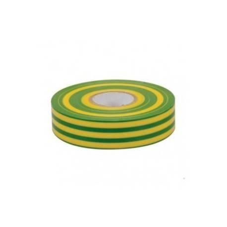 Nastro isolante giallo/verde mm 0,15x15