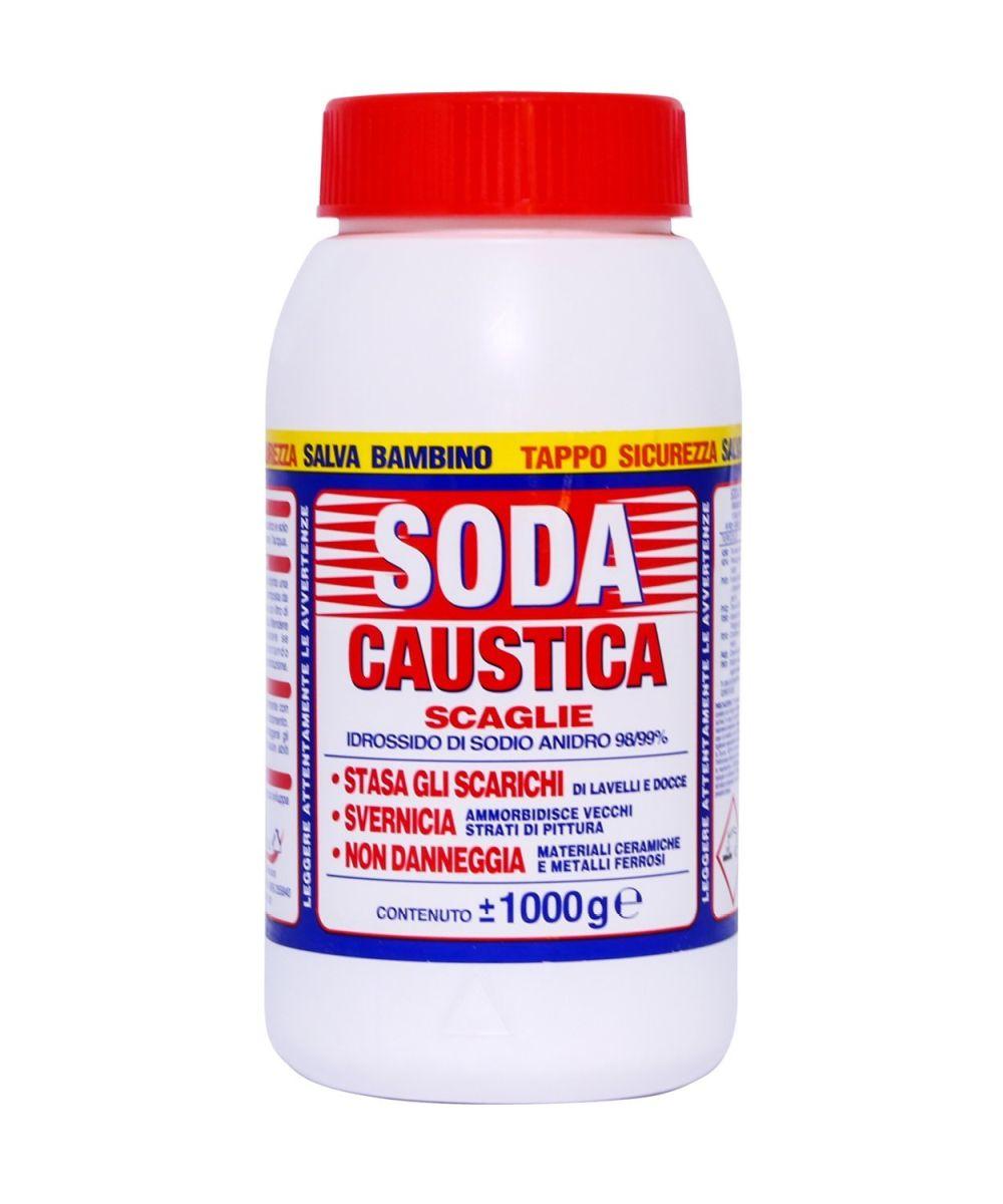 Soda caustica scaglie kg 1