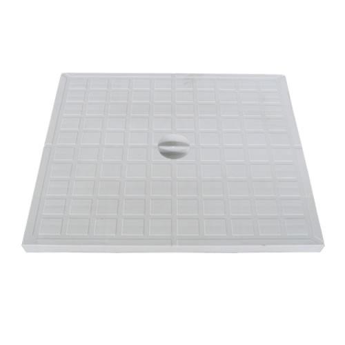 Chiusino plastica grigio cm 30x30