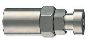 Innesto per attacco a baionetta 10/a c/masc mm 6x14