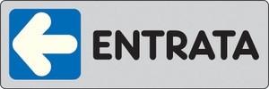 Etichetta entrata sx mm 150x50