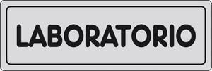 Etichetta laboratorio mm 150x50