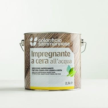 Impregnante a cera  ad acqua (tr) lt 0,750