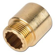 PROLUNGA OTTONE GIALLO MF 1/2"X4 CM