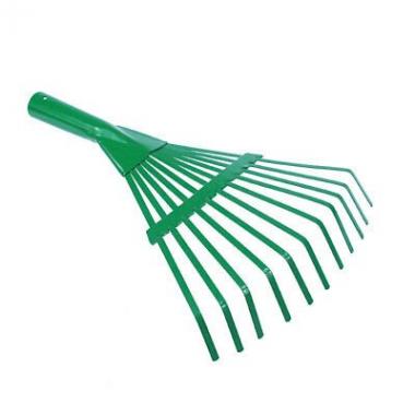 Rastrello plastica foglie