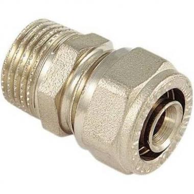 RACCORDO DRITTO MULTISTRATO Ø 16X1/2" M