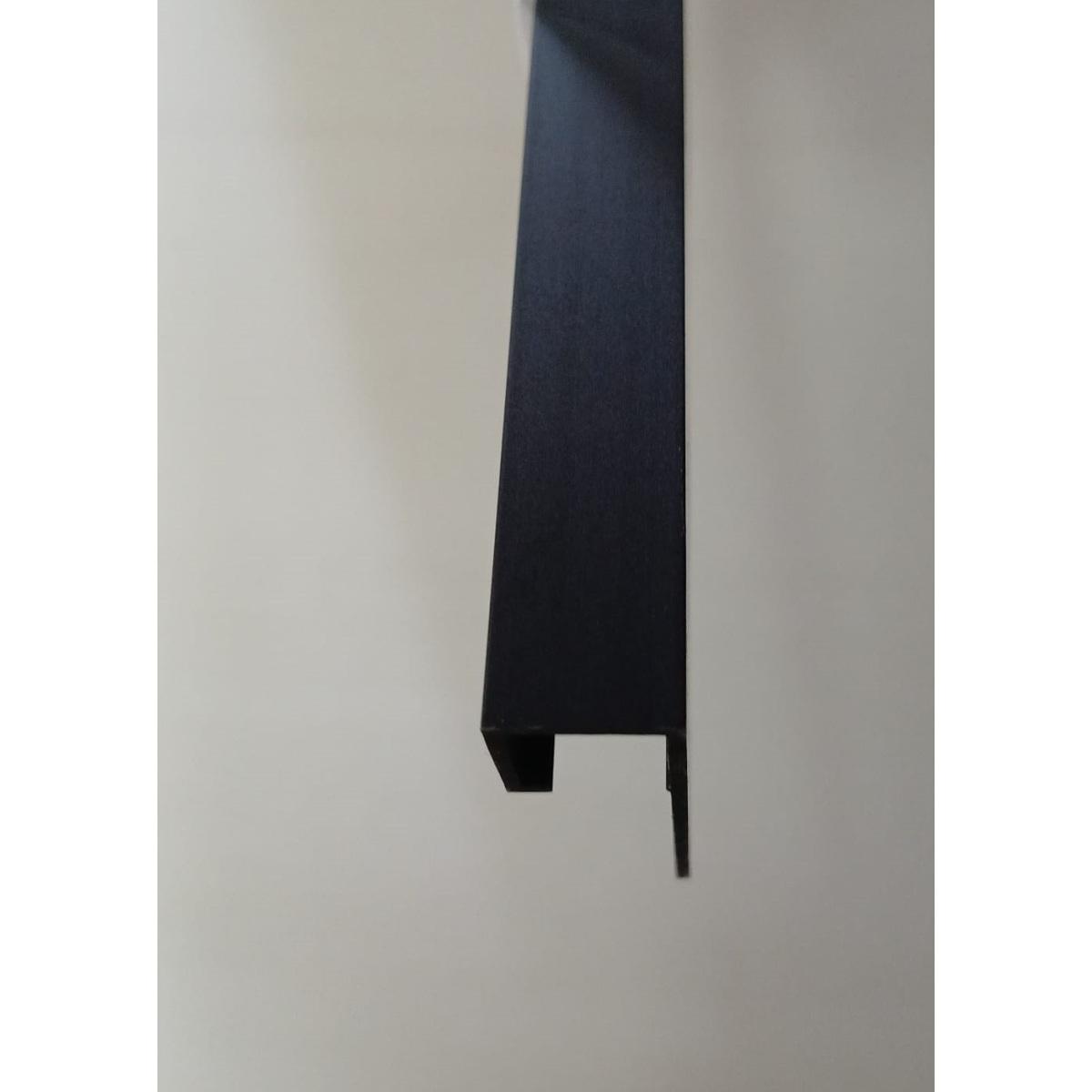 Jolly quadro mm 10 h=2,70 nero opaco
