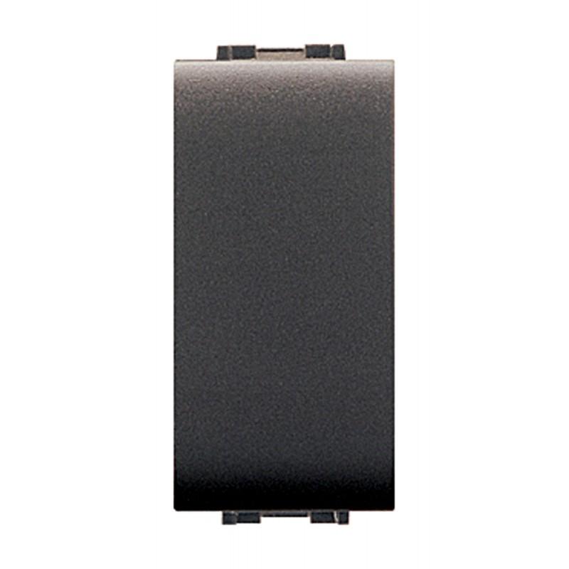 Interruttore unipolare nero ec