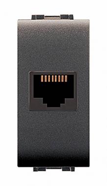 Presa lan plug nera ec