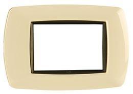 Placca 3p avorio ec