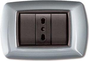 Placca 3p alluminio ec