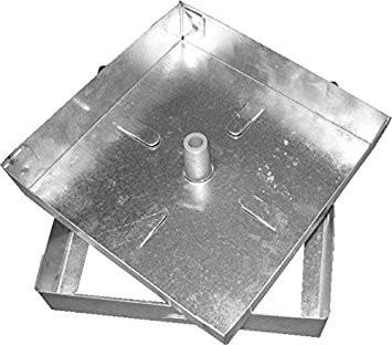 Sigillo h5 zincato cm 43x43