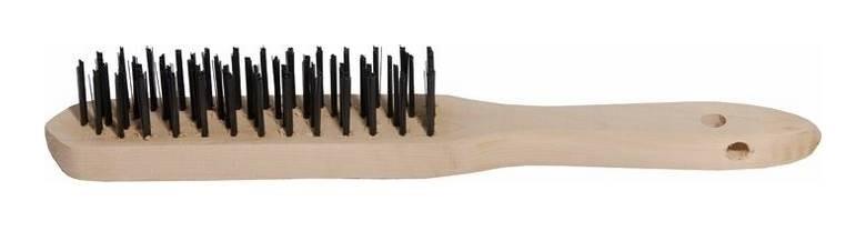 Spazzola metallica per legno