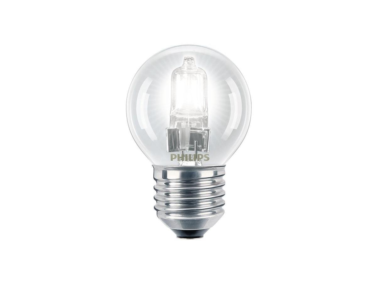 Lampada halogen sfera bassa 42w e27