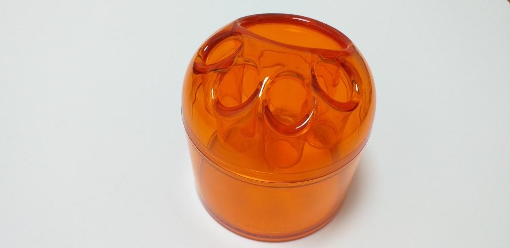 Portaspazzolini classic arancio