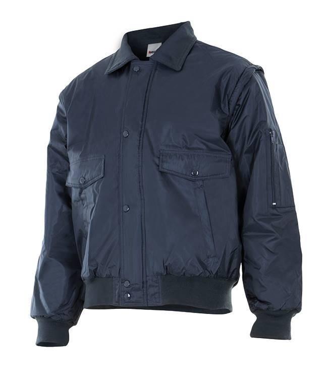Giubbino impermeabile removibile azul navy (m)