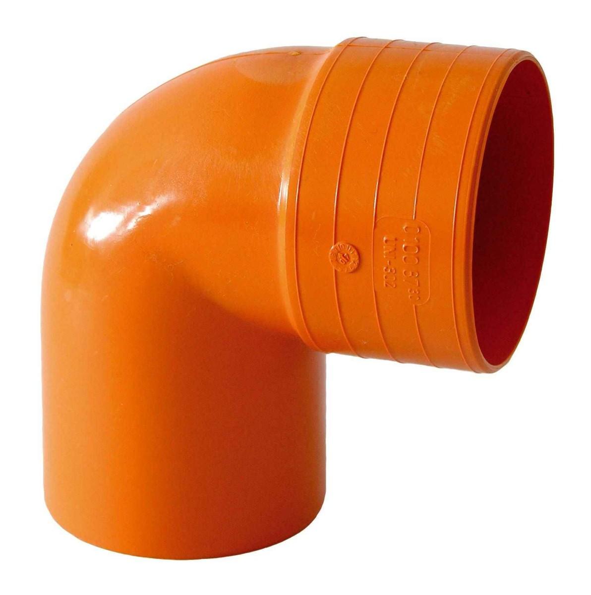 Curva 90 arancio Ø 200