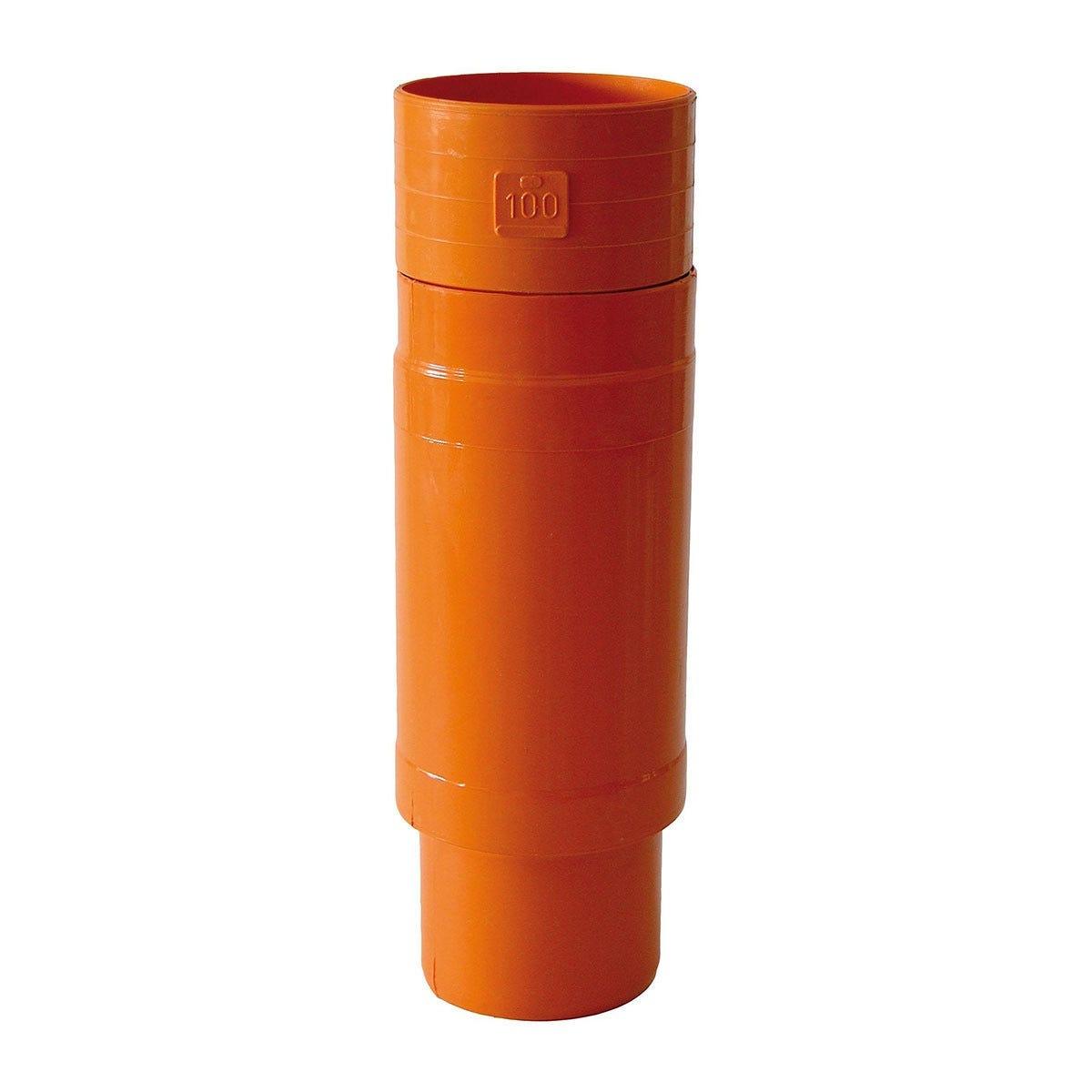 Giunto riparazione 2 pz arancio Ø 125