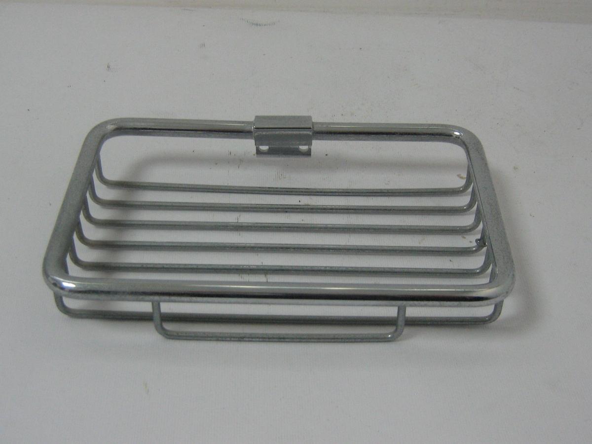 Griglia p/spugna rettangolare cromo cm 17x11