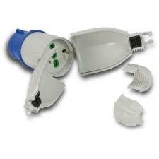 Adattatore ip40 spina 16a + 220v