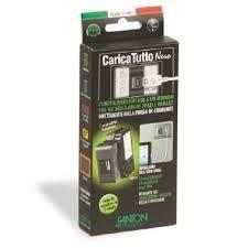 Kit caricatutto usb 1,2a con adattatori nero