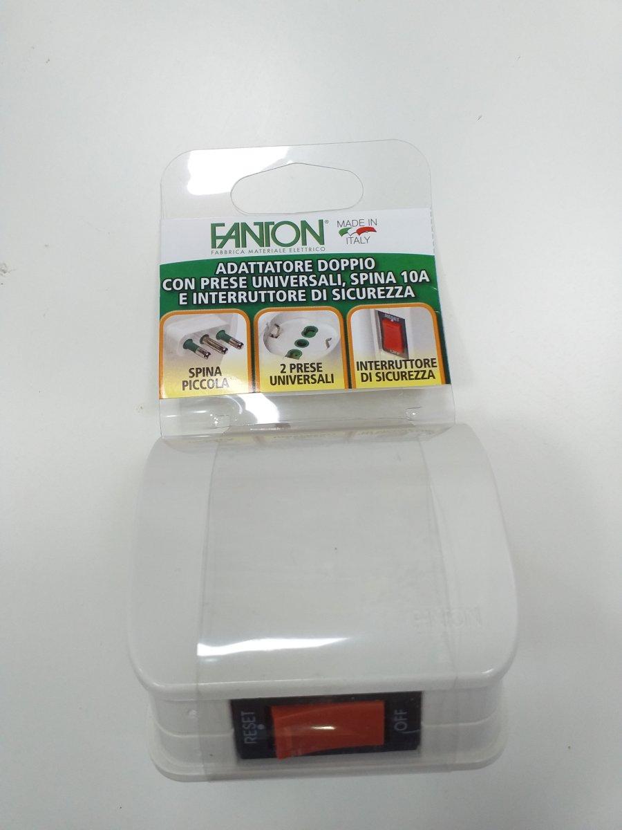 Adattatore triplo 2 posti verticale