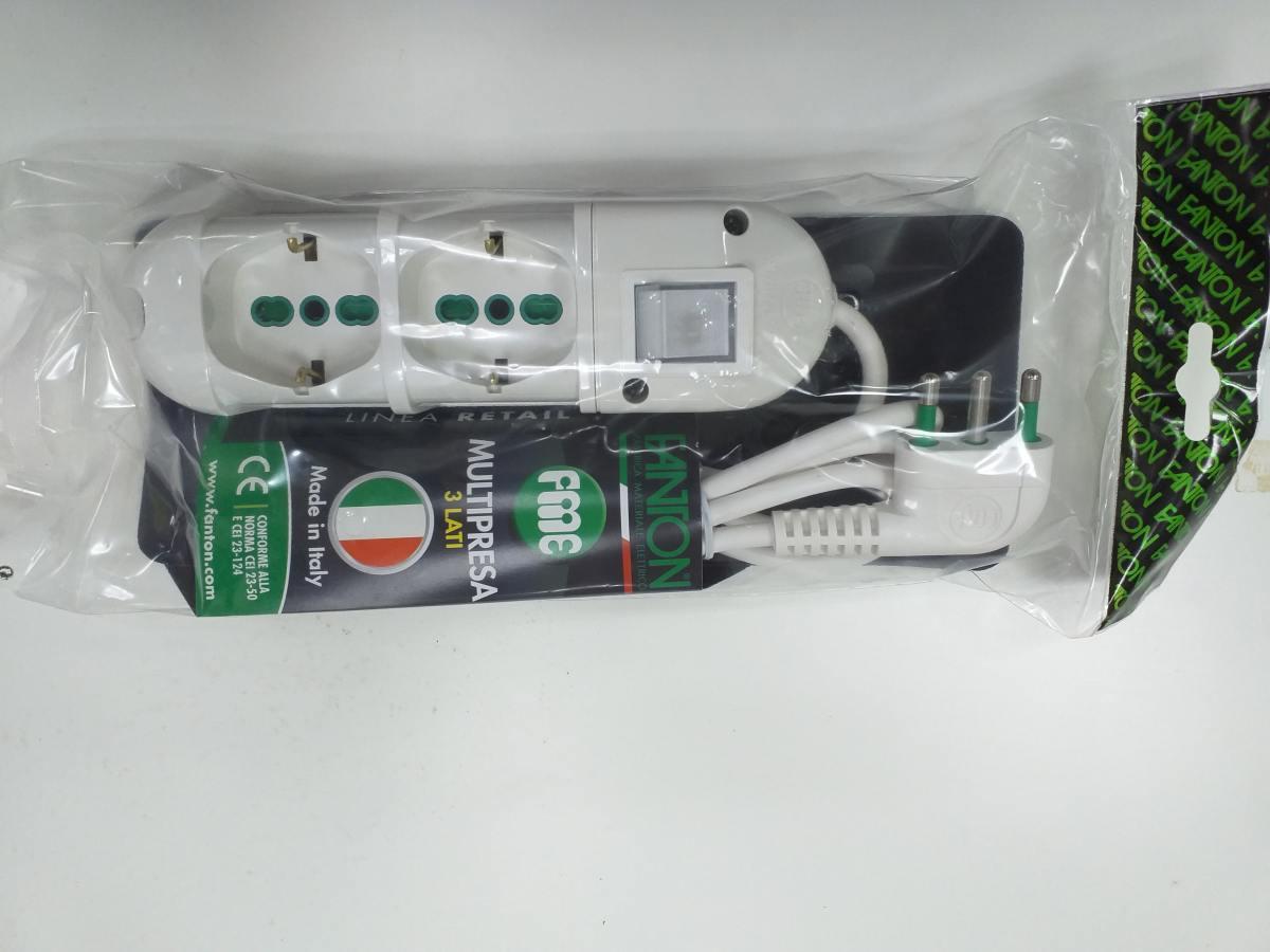 Scarpetta multipresa 2+4 posti bipolare