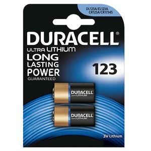 Pila duracell batteria 123