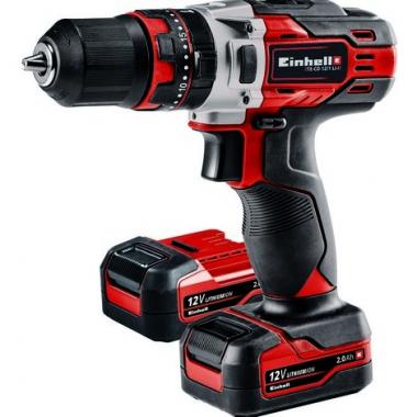Trapano a batteria te-cd 12-1 li-i (2 batterie 2.0 ah)