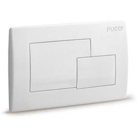 Placca pucci slim (eco nuova) 2 tasti