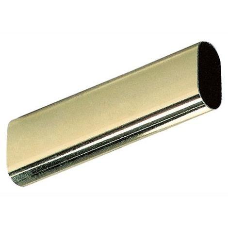 Tubo ovale ottonato mm 30x15 ml 1