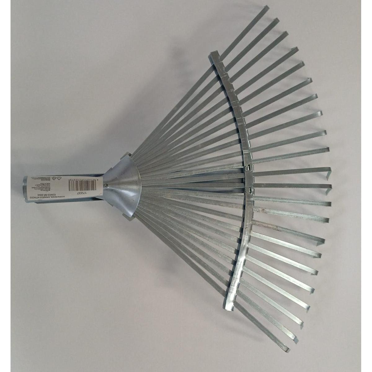 Rastrello metallico foglie