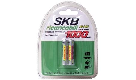 Pila ricaricabile ministilo skb 1000 pz 2