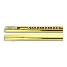 Bacchetta tenda a vetro a molla oro (piatty) cm 39-60