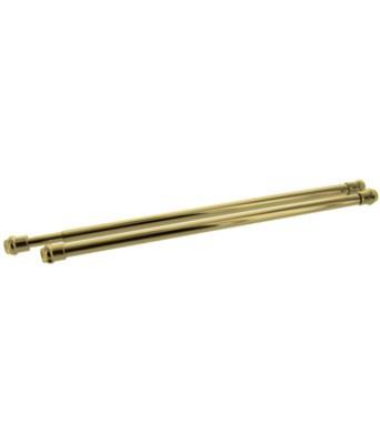 Bacchetta tenda a vetro a molla oro (tondy) cm 36-60