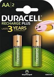 Pila duracell hr06 stilo ricaricabile  pz 2
