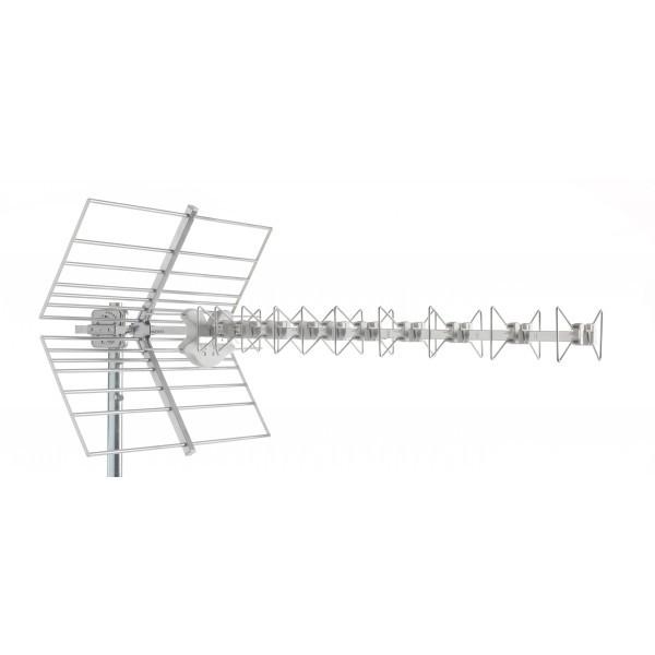 Antenna terrestre 5g uhf 14 elementi