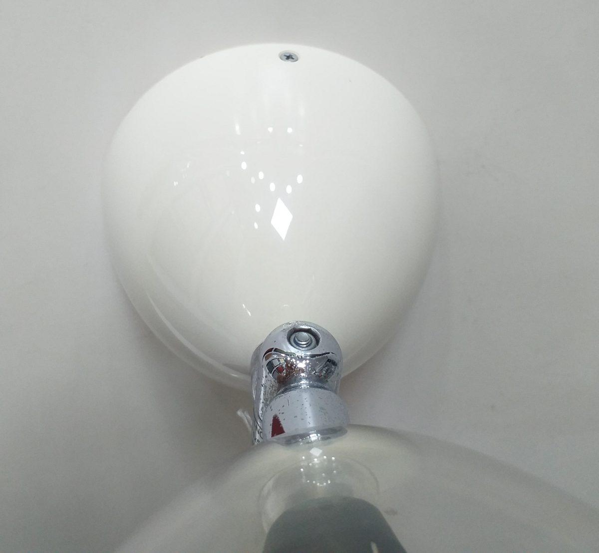 Lampada applique serie anili bianco/trasparente