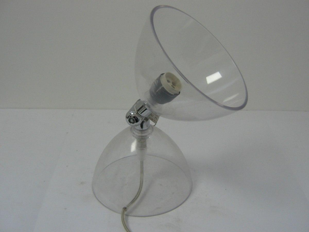 Lampada da tavolo serie anili trasparente