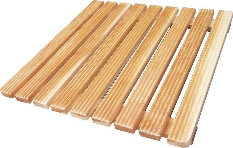 Pedana doccia iroko cm 55x55