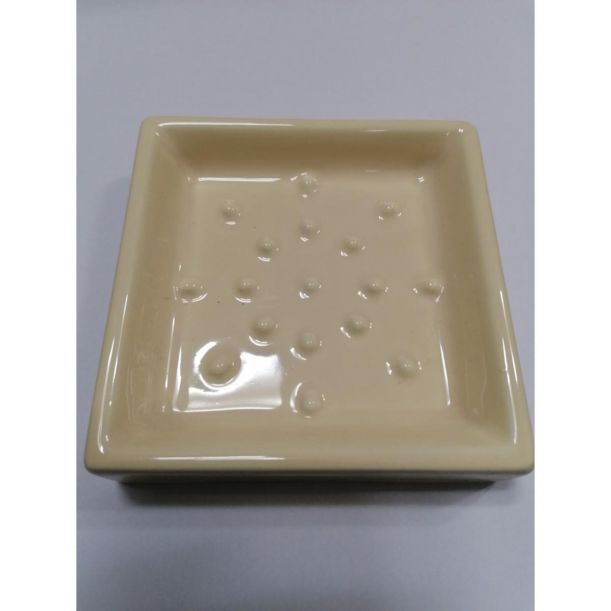 Portasapone quadra beige