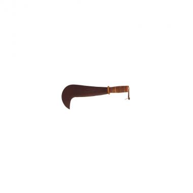 Roncola c/manico cuoio cm 45