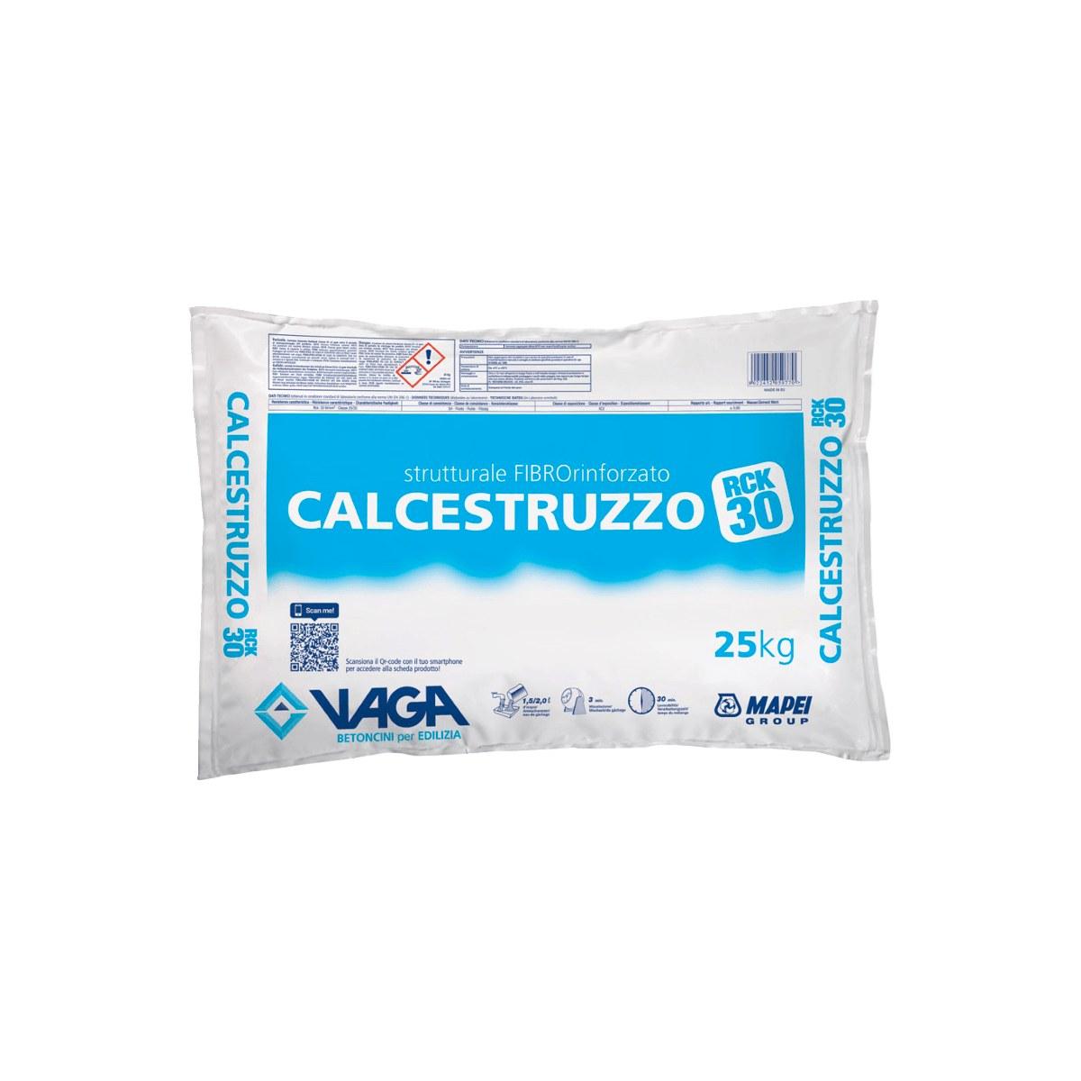 Calcestruzzo rck 30 vaga kg 25