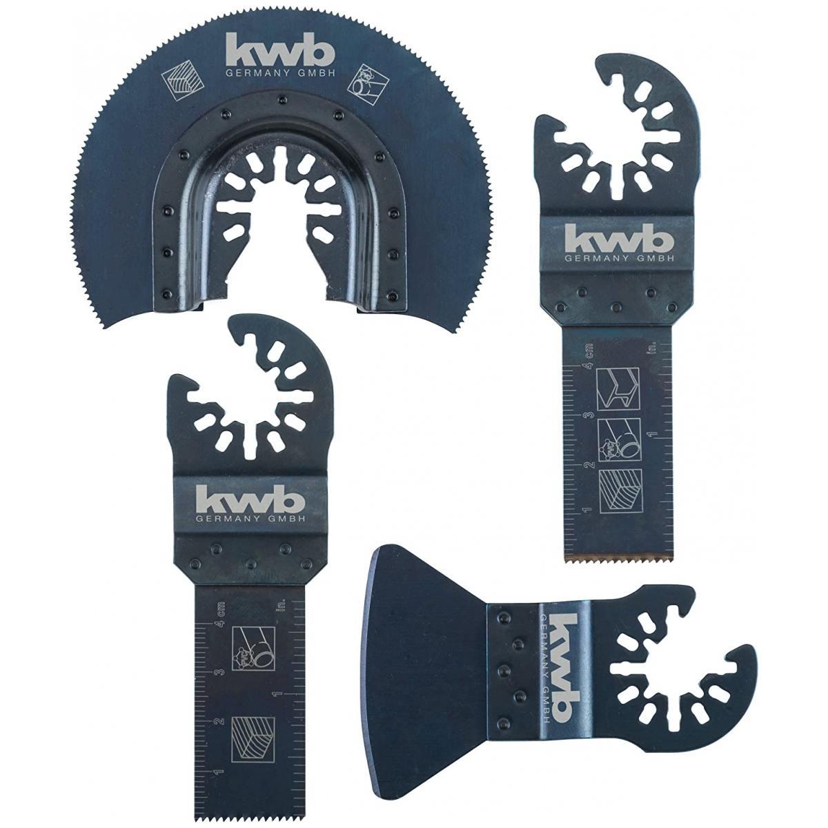 Set lame multifunzione kwb pz 4
